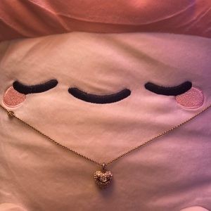 Juicy Couture Gold and Crystal Embedded Necklace